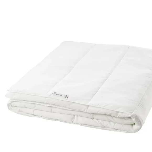 IKEA Bedding Ikea Safferot Comforter Queen Light Medium White
